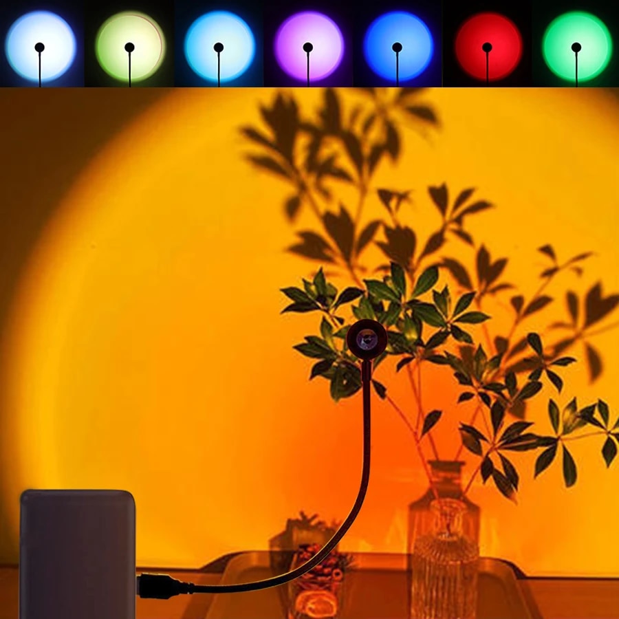 Photography Lighting Wall - MeeToo USB غروب الشمس المزاج مصباح