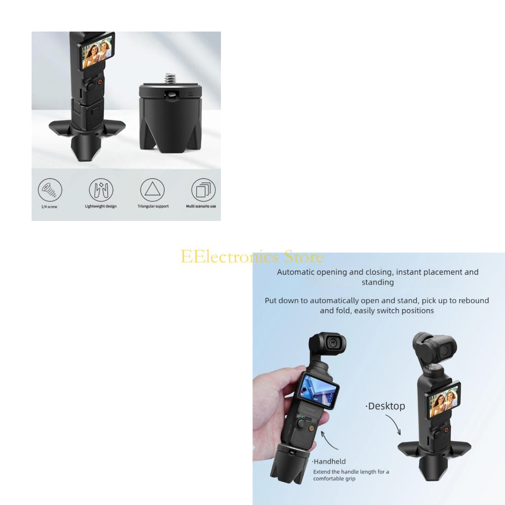 Photography Lighting Reference - B03C قاعدة تثبيت معدنية بحجم الجيب،
