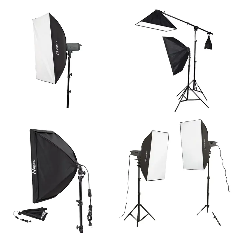 Photography Lighting Softbox - استوديو تصوير محمول عالي الجودة مع