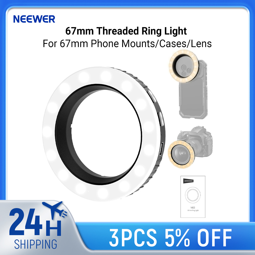 Photography Lighting Tent - إضاءة حلقية أساسية من NEEWER بقطر