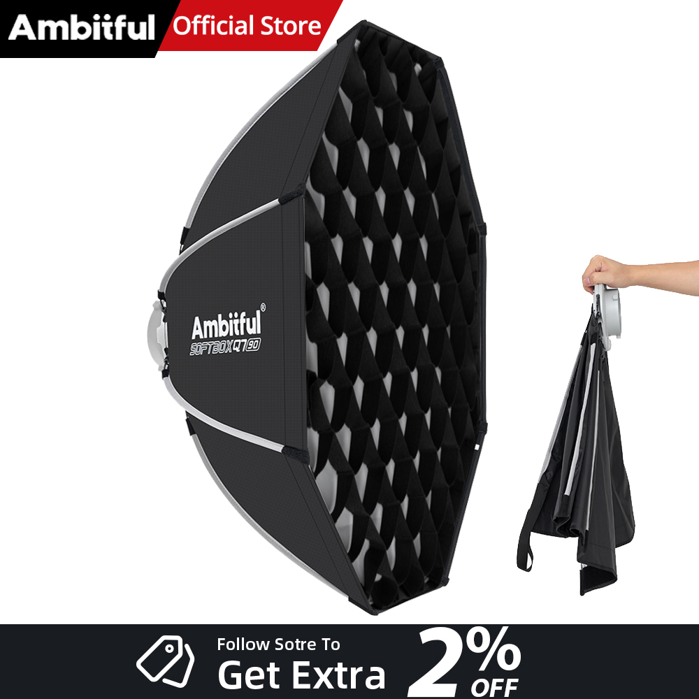Photography Lighting Softbox - صندوق إضاءة AMBITFUL Q7II 55/65/90 سم