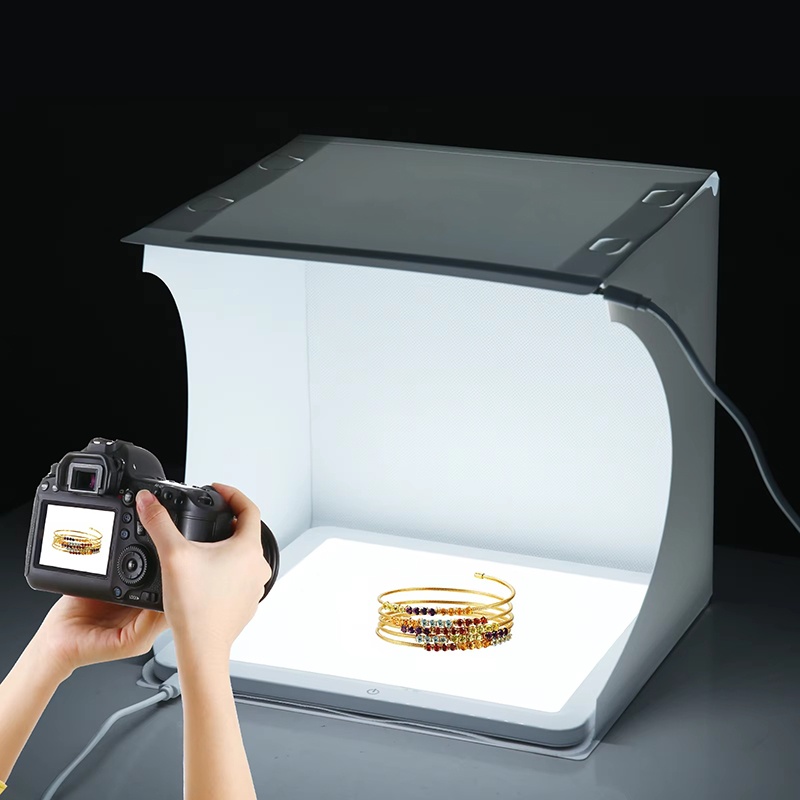 Photography Lighting Styles - صندوق تصوير محمول 20 سم مع