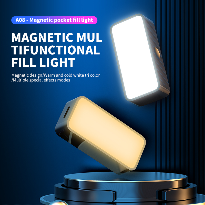 Photography Lighting Products - المغناطيسي المحمولة البسيطة Selfie ملء الضوء