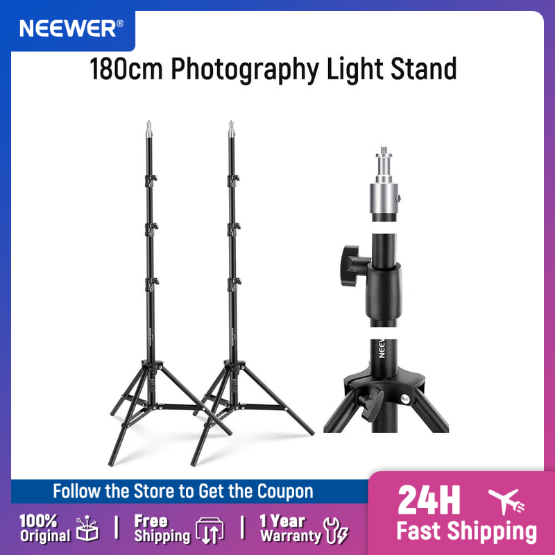 Photography Lighting Basics - حامل إضاءة للتصوير الفوتوغرافي من نيوير