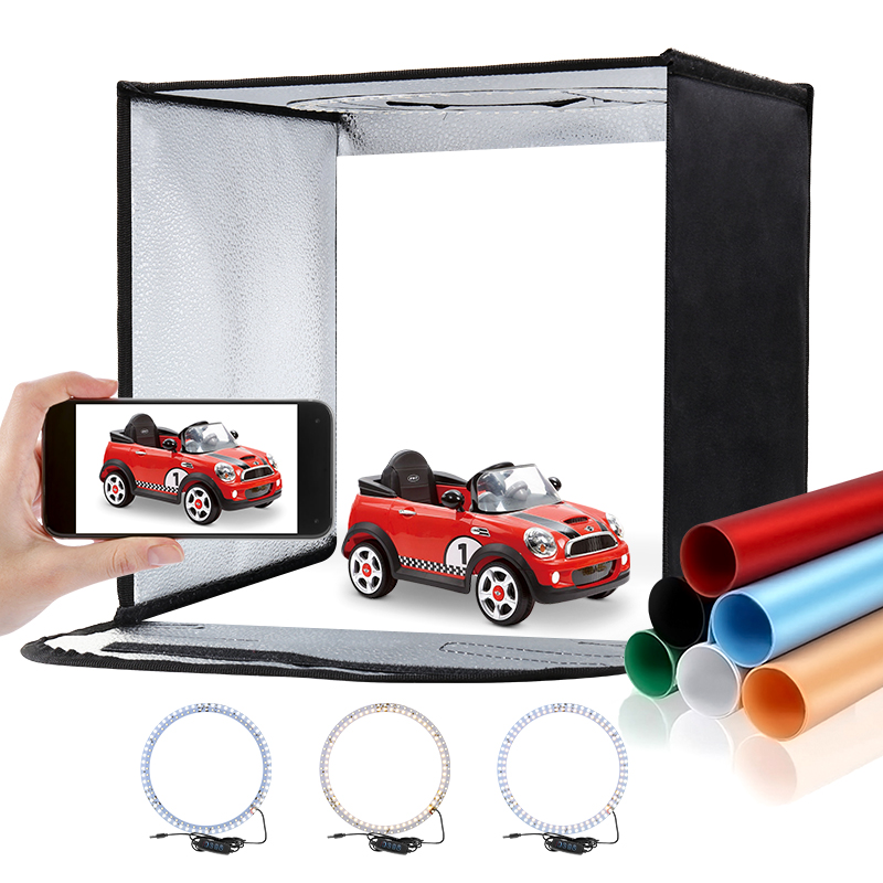 Photography Lighting Tent - 11.8x11.8 بوصة أضعاف صور إضاءة الاستوديو