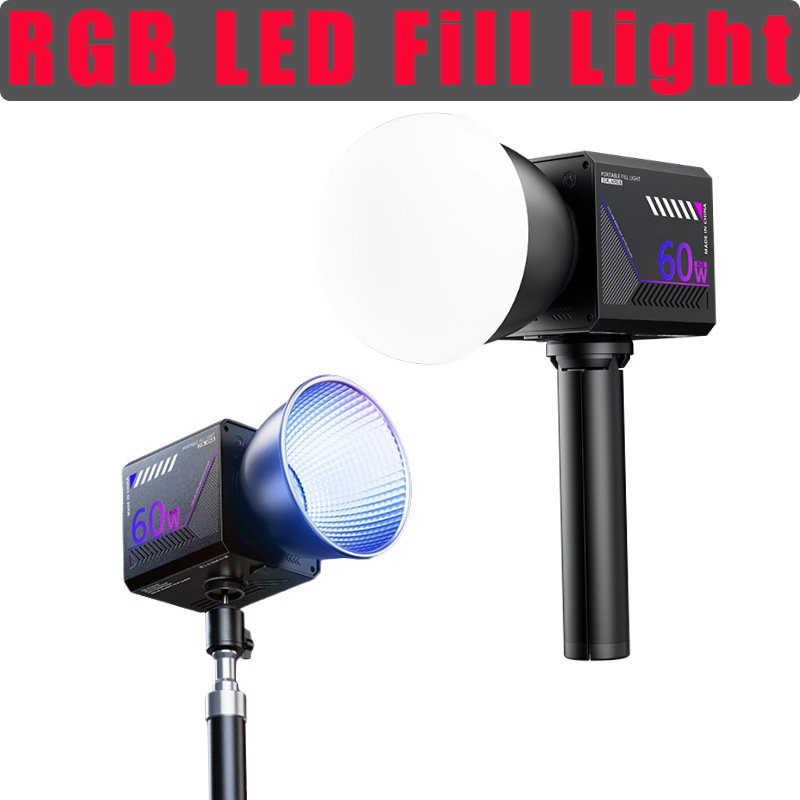 Photography Lighting Products - ضوء فيديو RGB بقوة 60 واط،