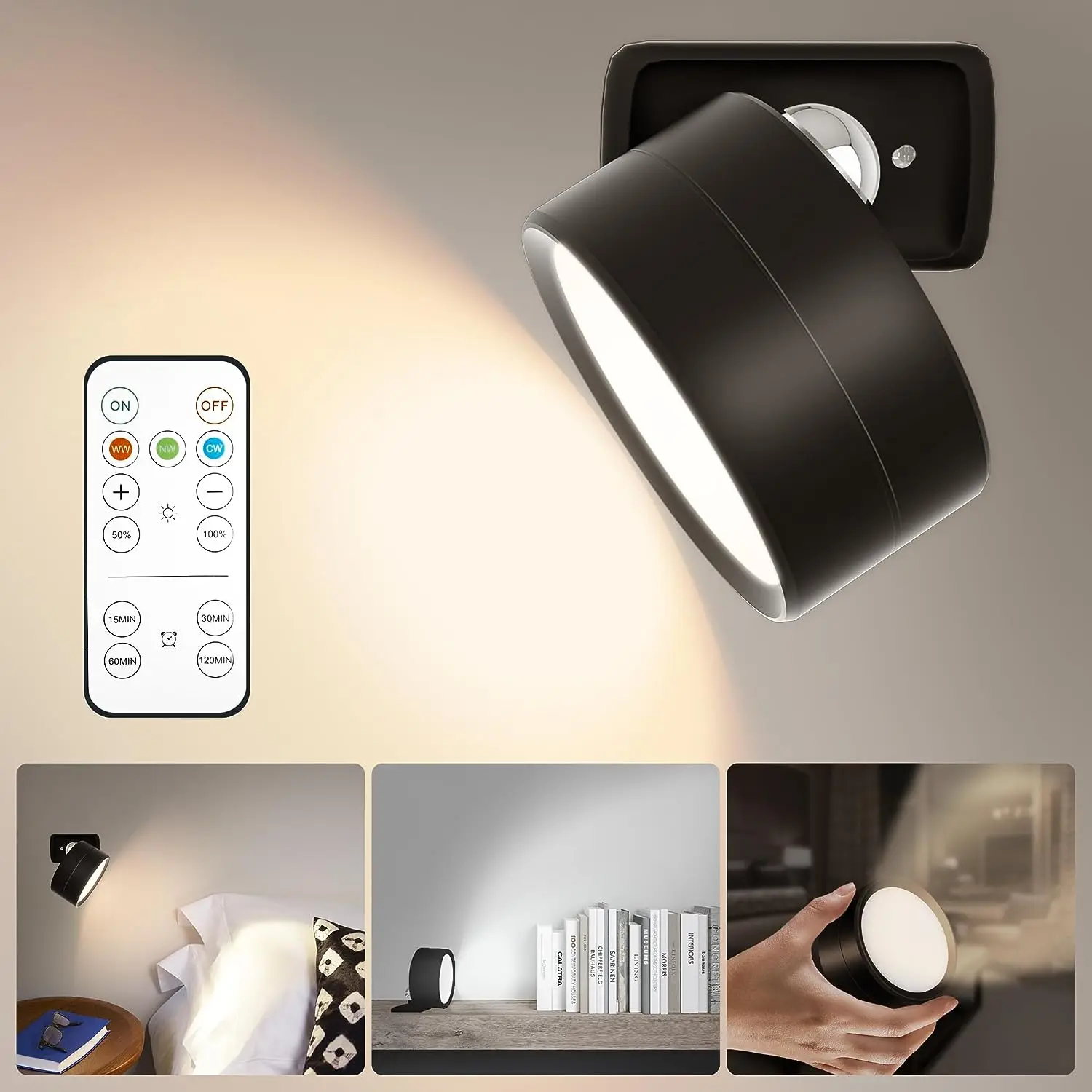 Photography Lighting Wall - مصباح حائط LED مغناطيسي ليلي قابل