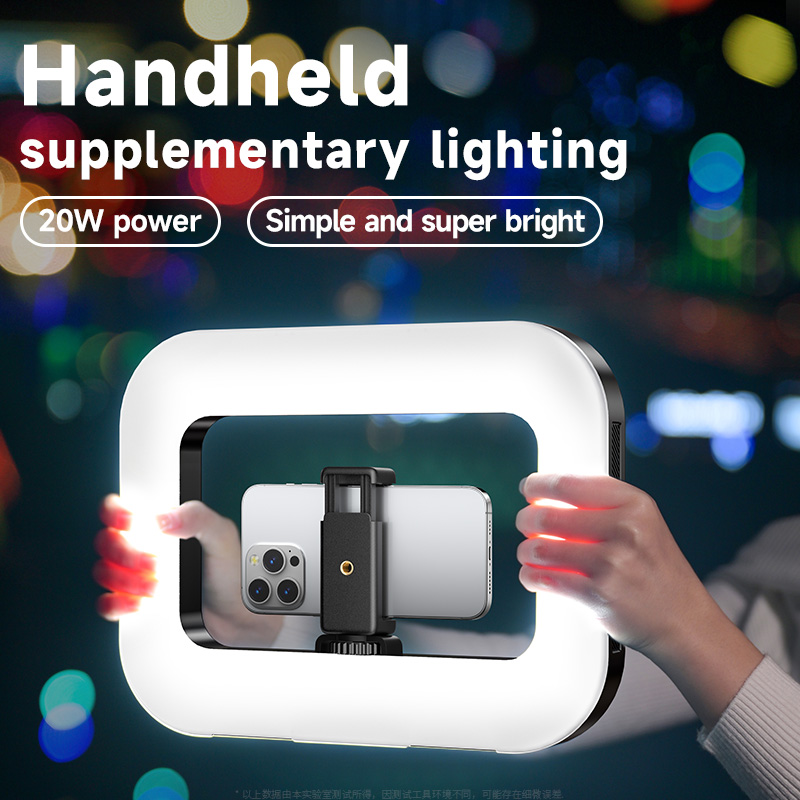 Photography Lighting Styles - يعتم قابلة للشحن LED حلقة ضوء