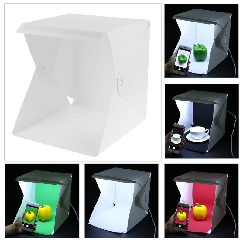 صندوق إضاءة LED محمول للاستودي - مراجعة Photography Lighting Tent وسعره