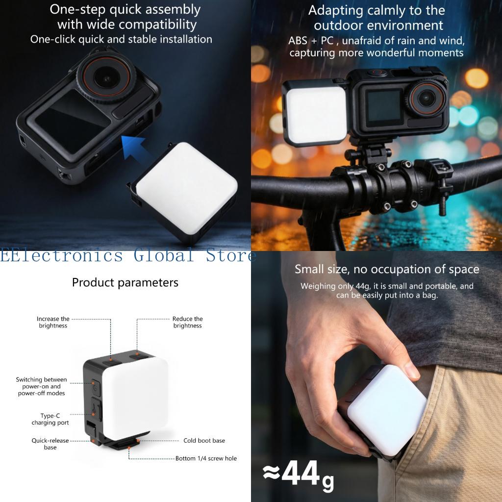 كاميرا تصوير فيديو محمولة LED  - مراجعة Photography Lighting Reference وسعره