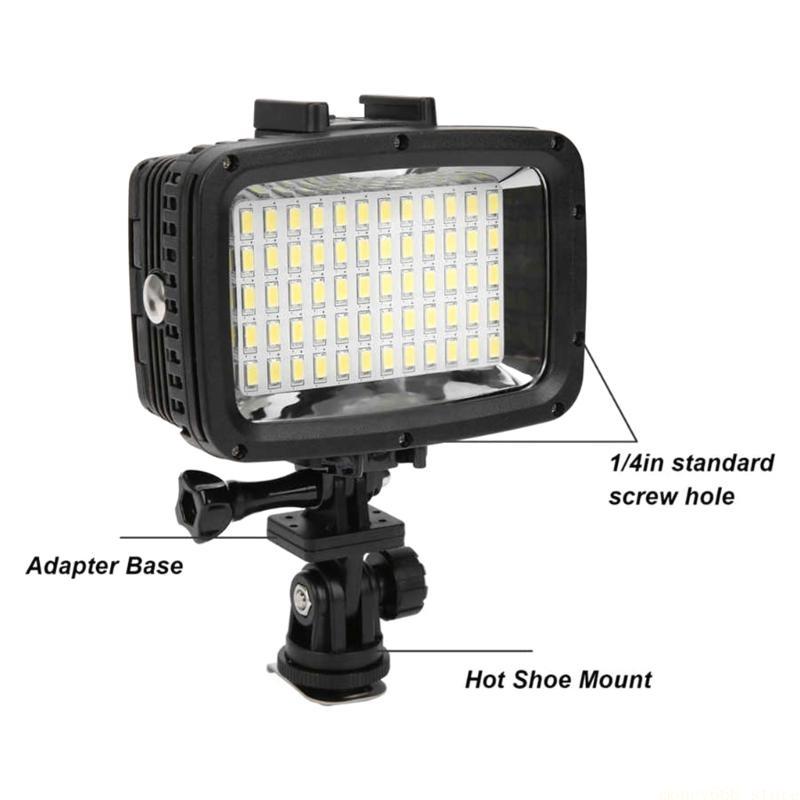 F62C مصباح غوص LED مقاوم للماء - مراجعة Photography Lighting Reference وسعره