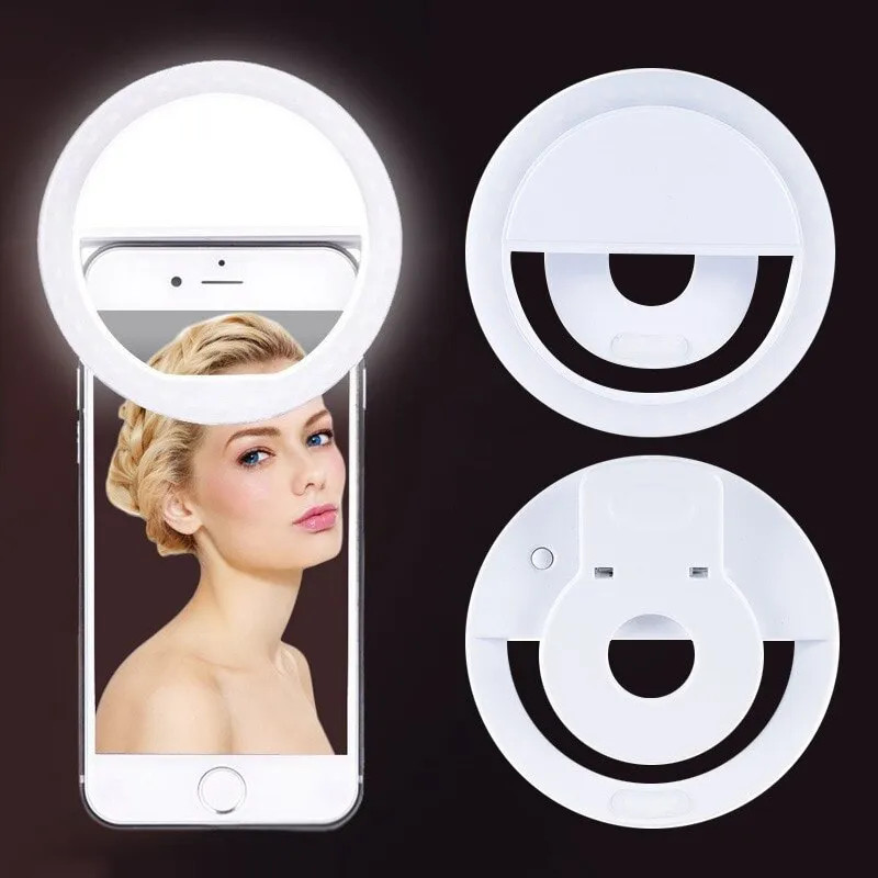 حلقة سيلفي ليد قابلة لإعادة ال - مراجعة Photography Lighting Products وسعره