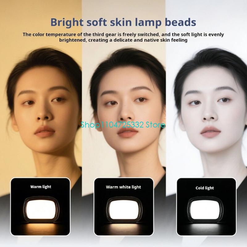 P5EA ضوء سيلفي مغناطيسي 3 أوضا - مراجعة Photography Lighting Reference وسعره
