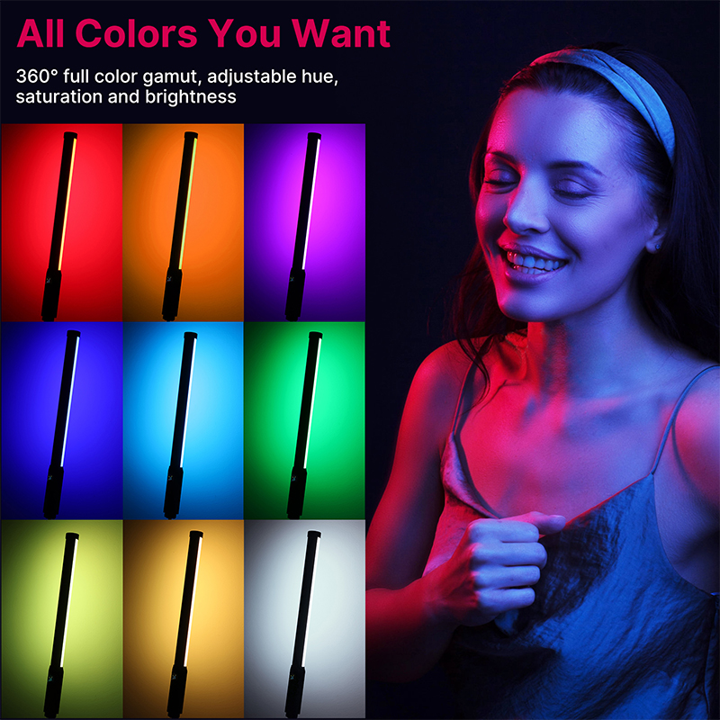 Ulanzi VL119 يده RGB الملونة ع - مراجعة Photography Lighting Styles وسعره