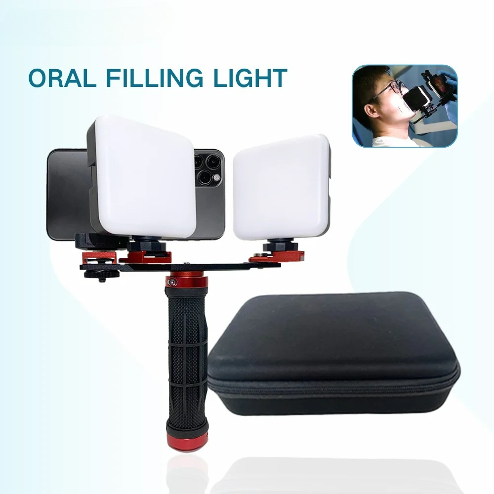 ضوء تصوير الأسنان للهاتف مع تق - مراجعة Photography Lighting Accessories وسعره