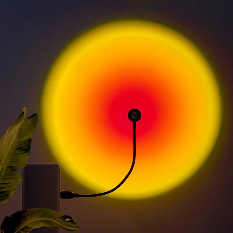 مصباح غروب الشمس LED بـ 1-4 أل - مراجعة Photography Lighting Wall وسعره