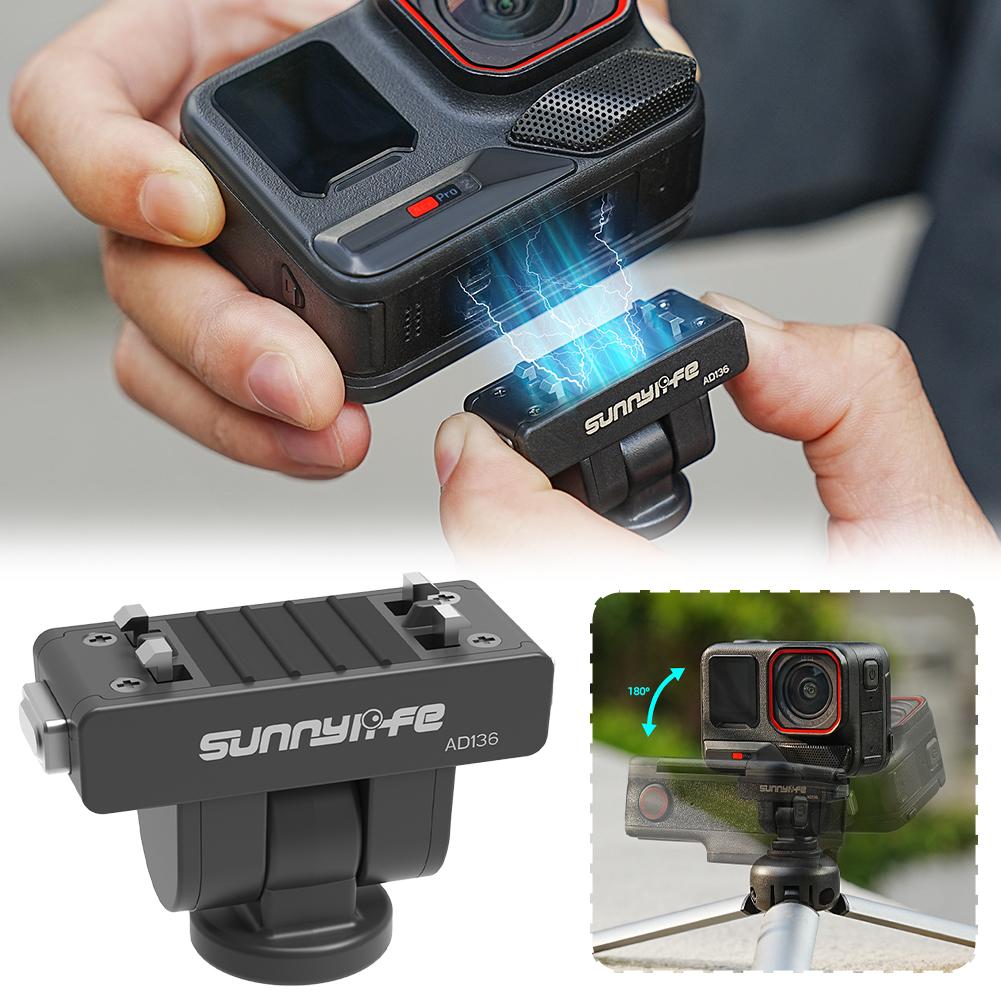 حامل مغناطيسي سريع الفك لـ Ins - مراجعة Insta360 Camera X4 وسعره