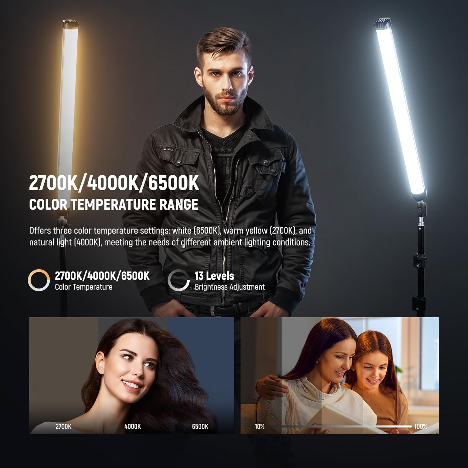 NEEWER Basics عصا إضاءة RGB مغ - مراجعة Photography Lighting Basics وسعره