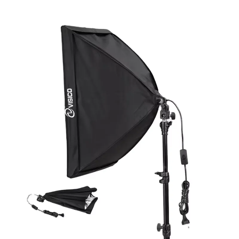 استوديو تصوير محمول عالي الجود - مراجعة Photography Lighting Softbox وسعره