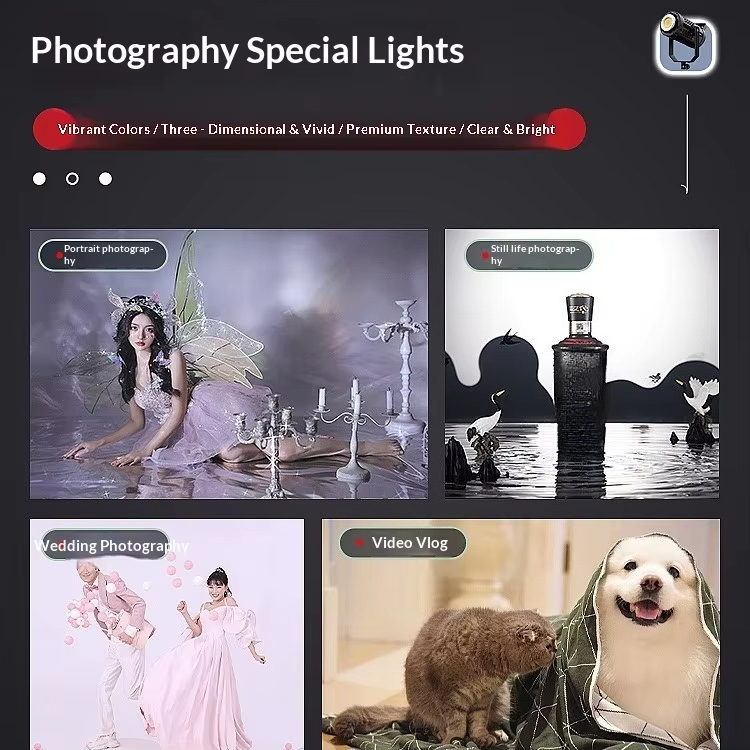 ضوء فيديو LED احترافي بقوة 500 - مراجعة Photography Lighting For Food وسعره