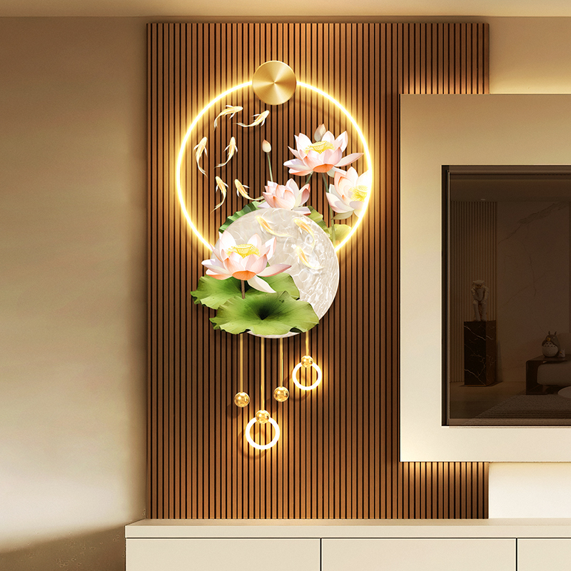 ديكور المنزل كوي الأسماك مدخل  - مراجعة Photography Lighting Wall وسعره