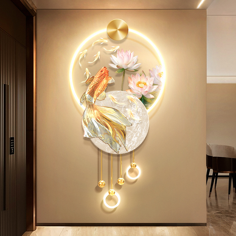 ديكور المنزل كوي الأسماك مدخل  - مراجعة Photography Lighting Wall وسعره