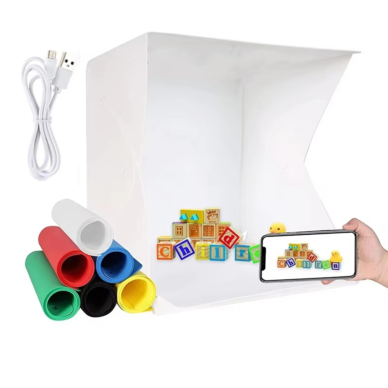صندوق إضاءة قابل للطي، خيمة اس - مراجعة Photography Lighting Softbox وسعره