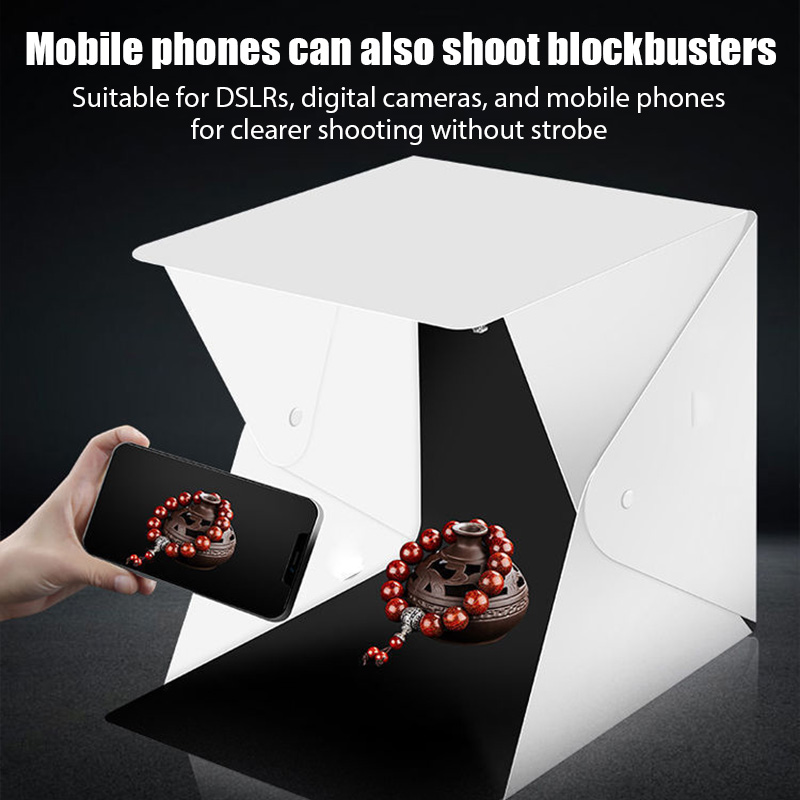 صندوق إضاءة قابل للطي، خيمة اس - مراجعة Photography Lighting Softbox وسعره