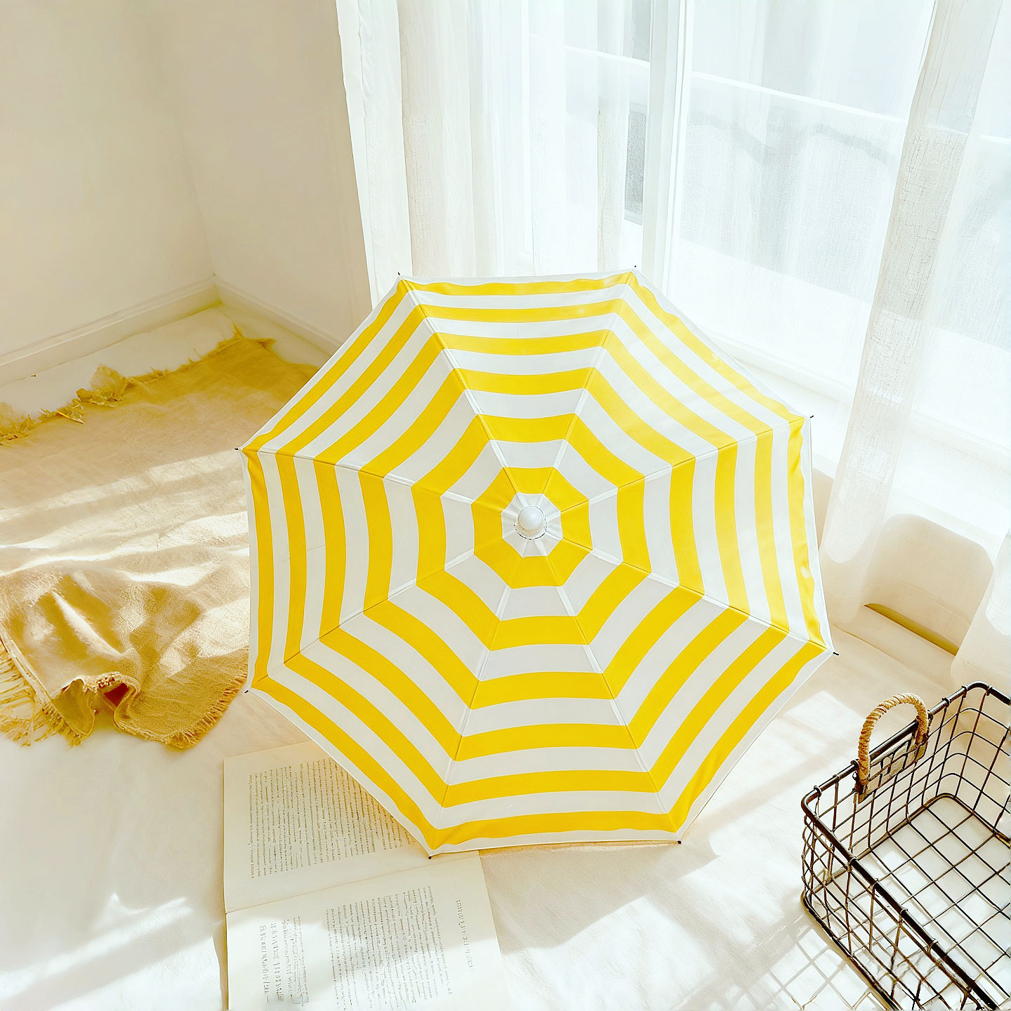 مظلة وردية مخططة قطعة واحدة، م - مراجعة Diy Photography Lighting Umbrella وسعره