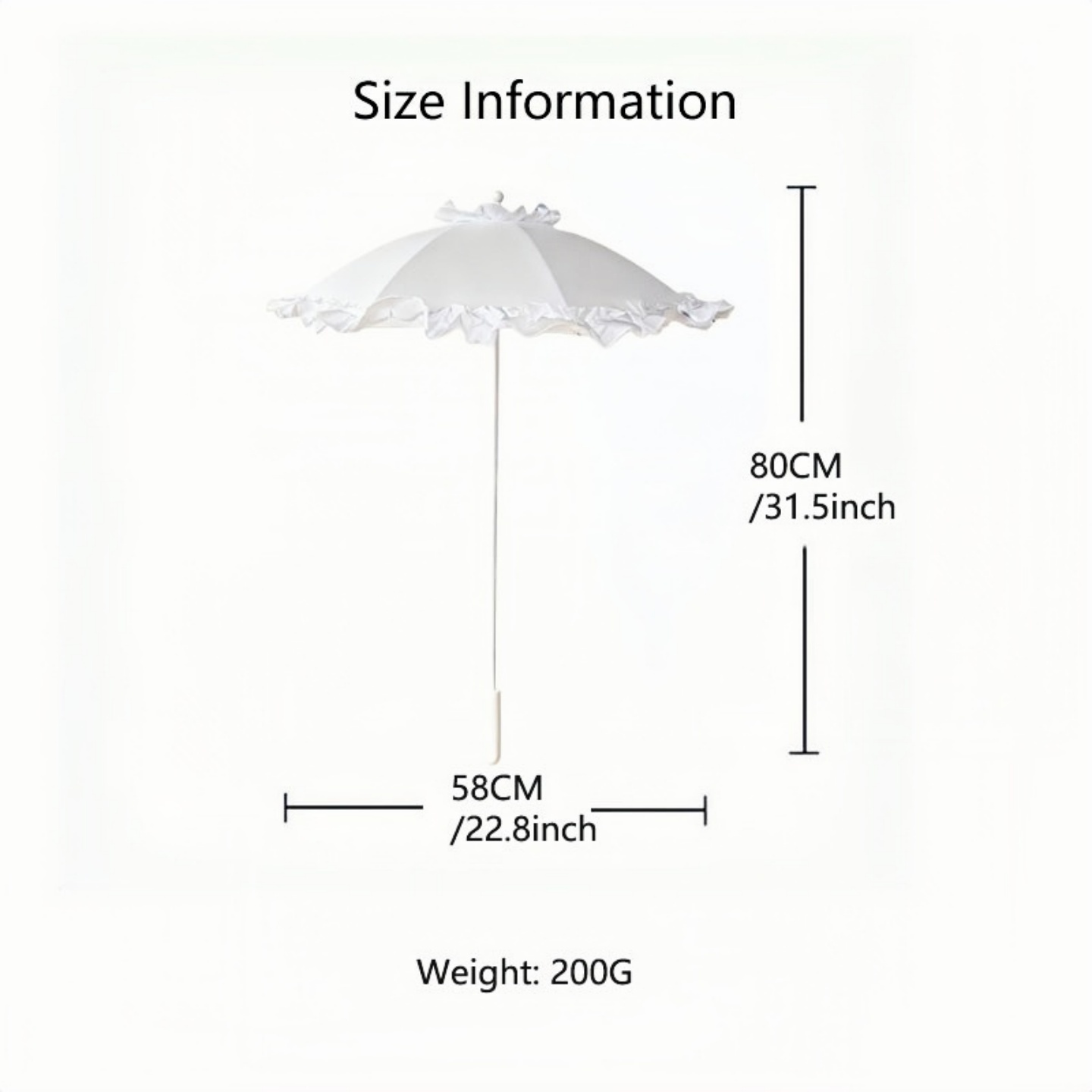 مظلة وردية مخططة قطعة واحدة، م - مراجعة Diy Photography Lighting Umbrella وسعره