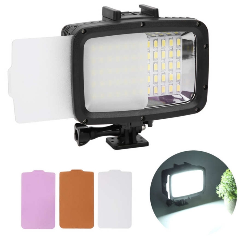 HX6A 40M مقاوم للماء LED LED T - مراجعة Photography Lighting Reference وسعره