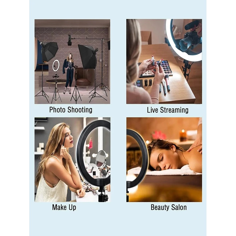 ضوء حلقي من ديسيونتال مقاس 26  - مراجعة Photography Lighting Styles وسعره