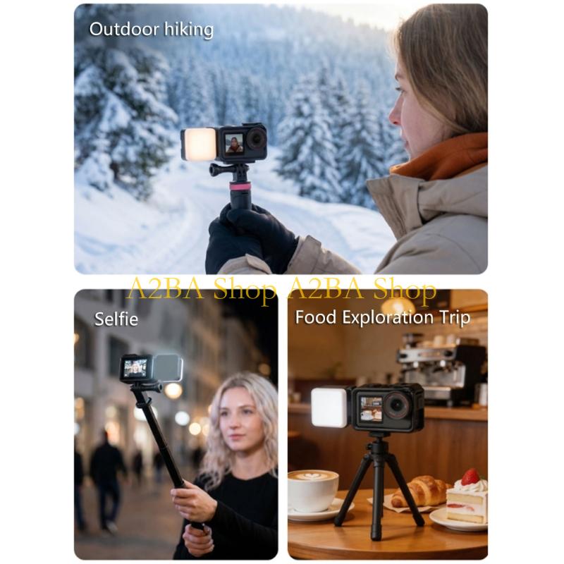 كاميرا تصوير فيديو LED محمولة  - مراجعة Photography Lighting Reference وسعره