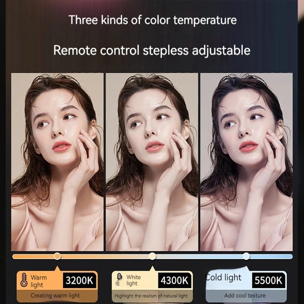 LED RGB ضوء الكاميرا كامل اللو - مراجعة Photography Lighting Styles وسعره