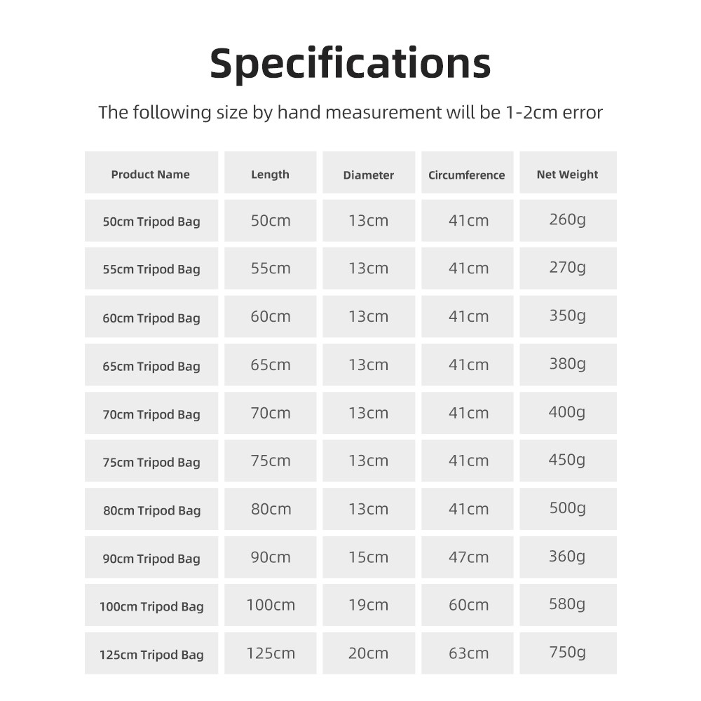55/60/65/70/75/80/100/125 سنتي - مراجعة Photography Lighting Accessories وسعره