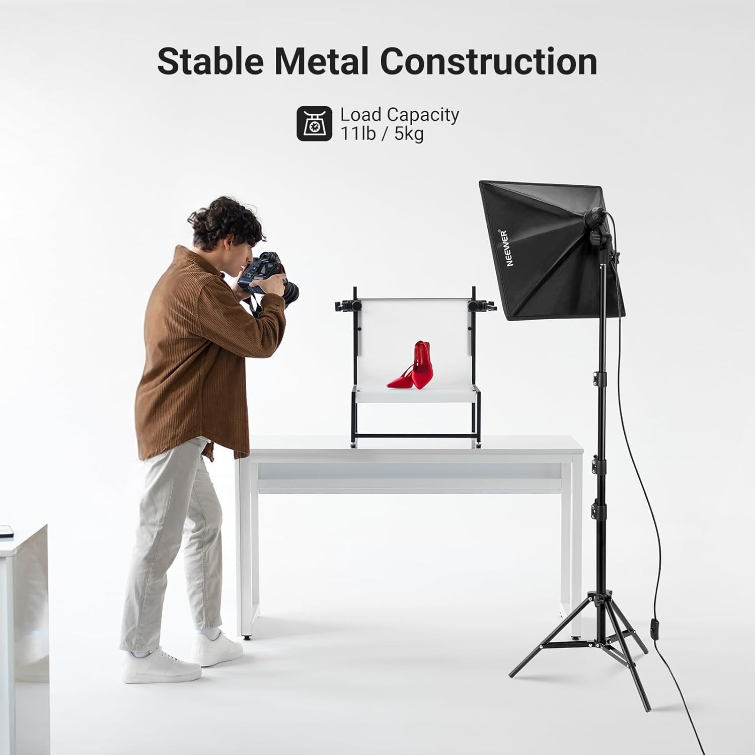 حامل إضاءة للتصوير الفوتوغرافي - مراجعة Photography Lighting Basics وسعره