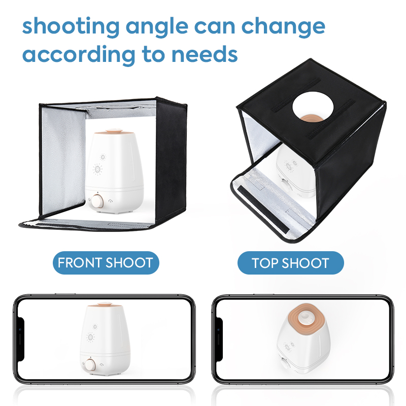 11.8x11.8 بوصة أضعاف صور إضاءة - مراجعة Photography Lighting Tent وسعره