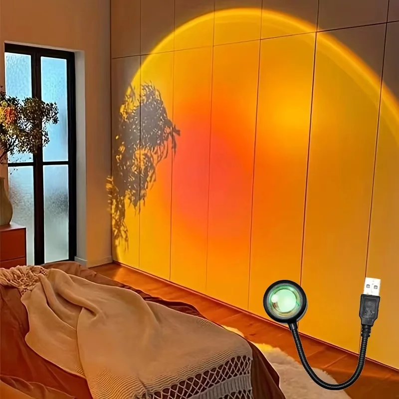 USB صغير ED غروب الشمس مصباح أ - مراجعة Photography Lighting Wall وسعره
