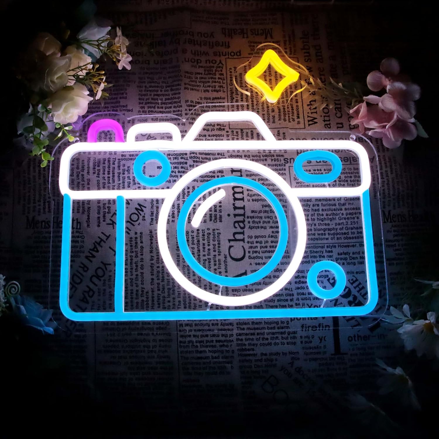 لافتات نيون لديكور الحائط، إضا - مراجعة Photography Lighting Wall وسعره